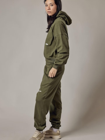 Felpa 'Cappuccio' di OWN Off With Nature in verde