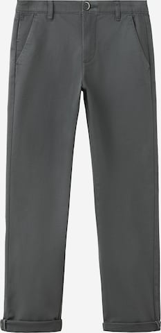 Pantaloni 'RPICCOLO' de la MANGO KIDS pe gri: față