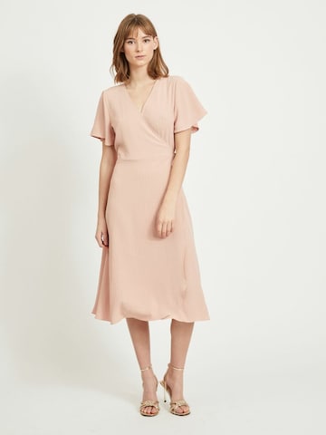 Robe VILA en rose : devant