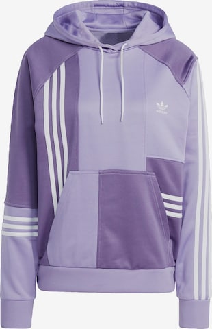 Bluză de molton de la ADIDAS ORIGINALS pe mov: față