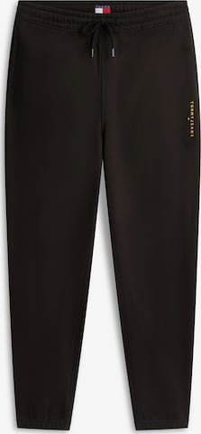 Tommy Jeans Tapered Hose in Schwarz: Vorderseite