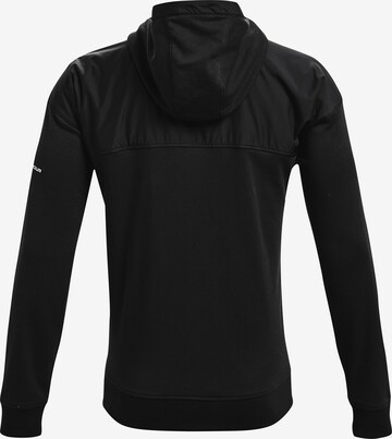 UNDER ARMOUR Athletic Zip-Up Hoodie in Black