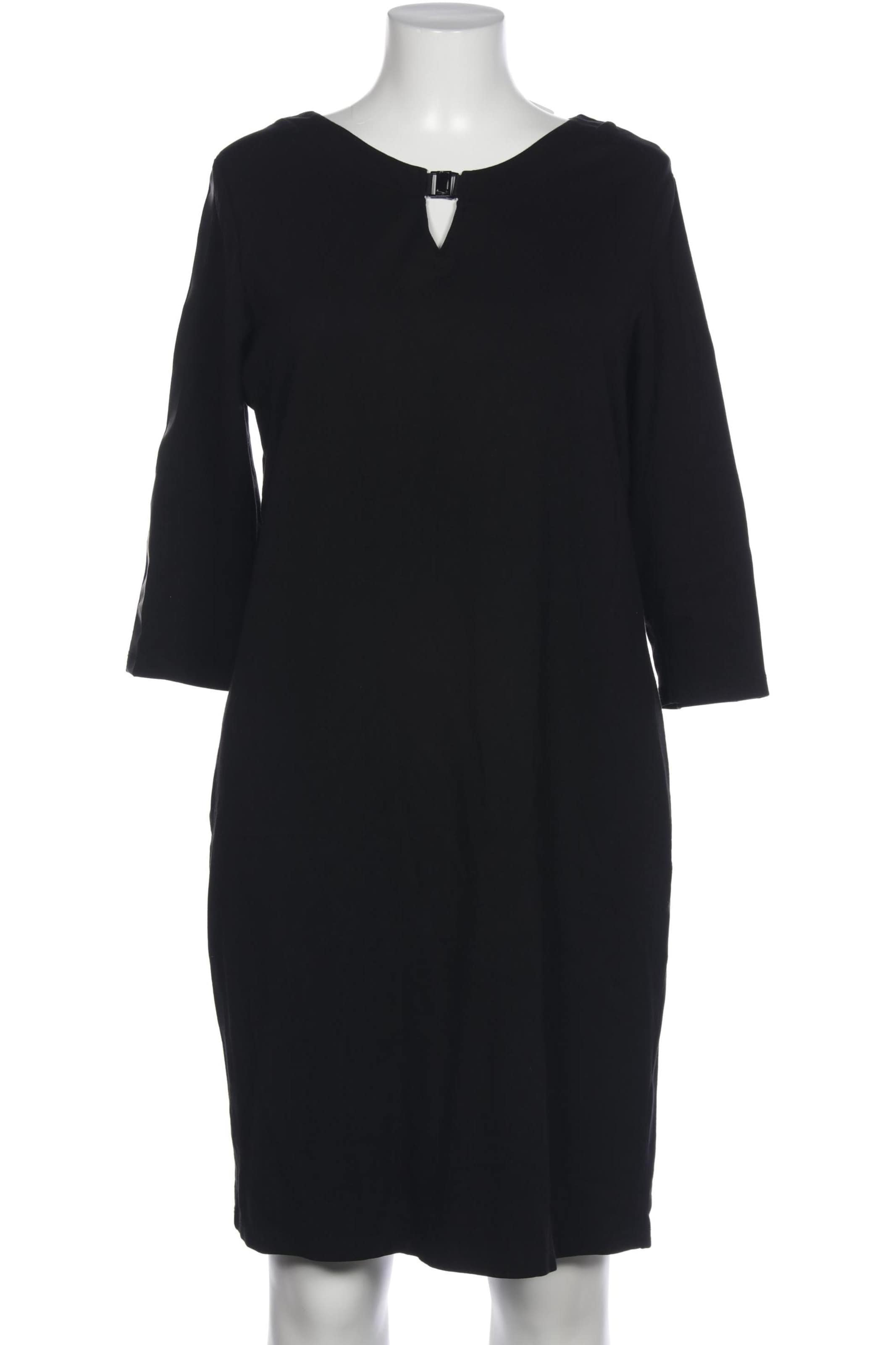 VIA APPIA DUE Kleid XXL in Schwarz: Vorderseite