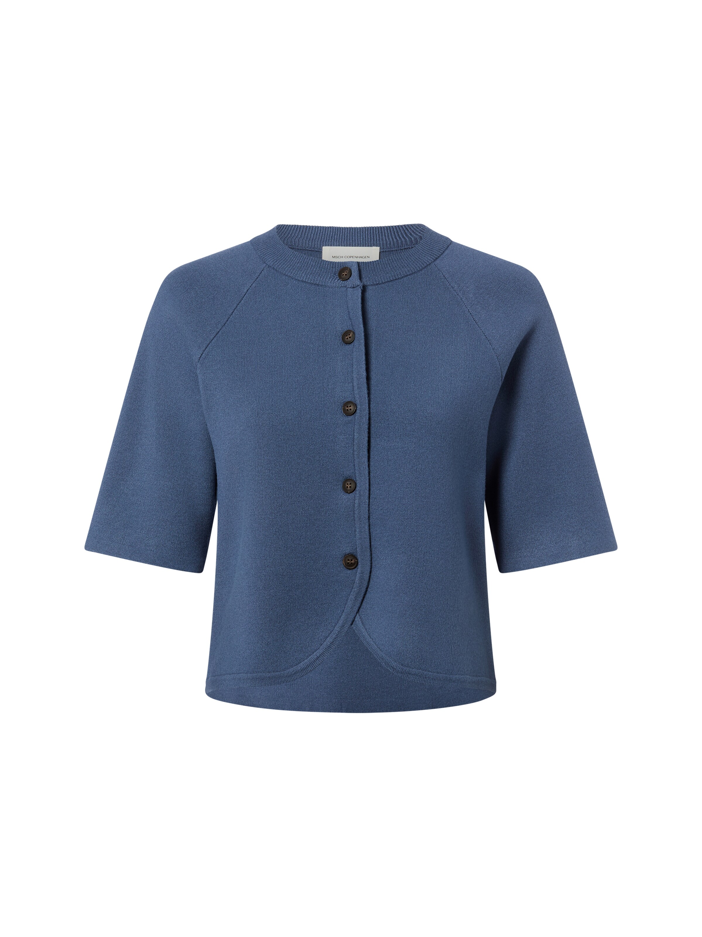 Cardigan 'Aubree' MSCH COPENHAGEN en bleu : devant