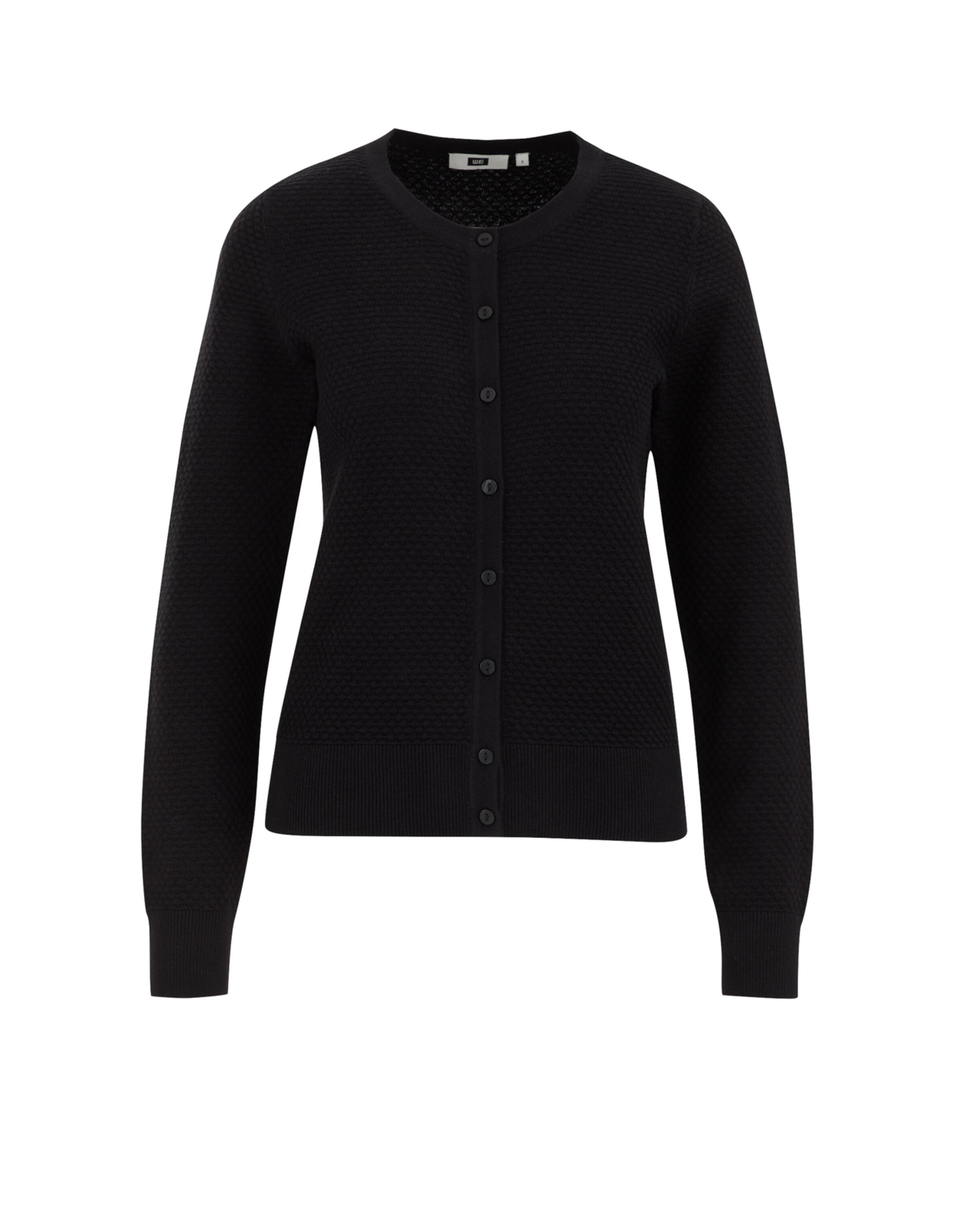 WE Fashion Neuletakki värissä musta: etupuoli