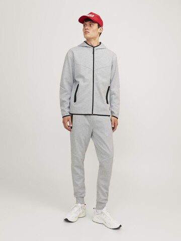 JACK & JONES Tapered Hose 'Will Fusion' in Grau