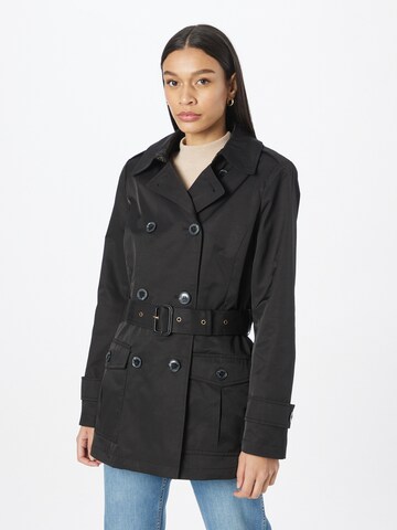 Manteau mi-saison Lauren Ralph Lauren en noir : devant