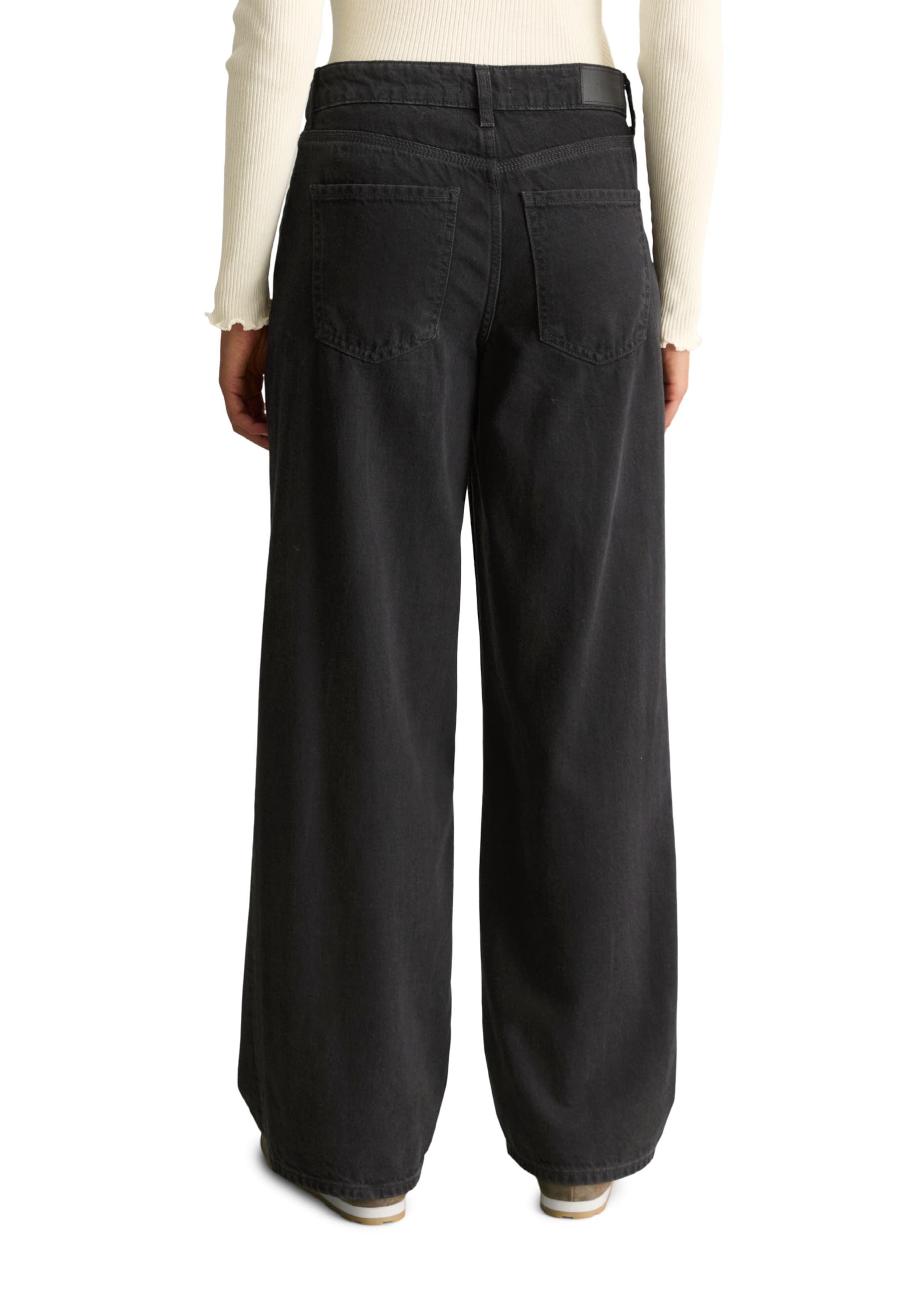 Marc O'Polo DENIM Loose fit Trousers in Black