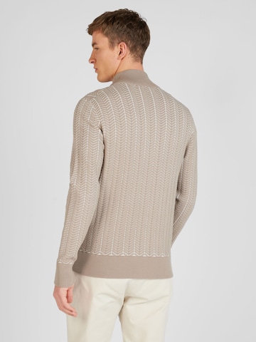 DRYKORN Knit cardigan 'ANTONIO' in Brown