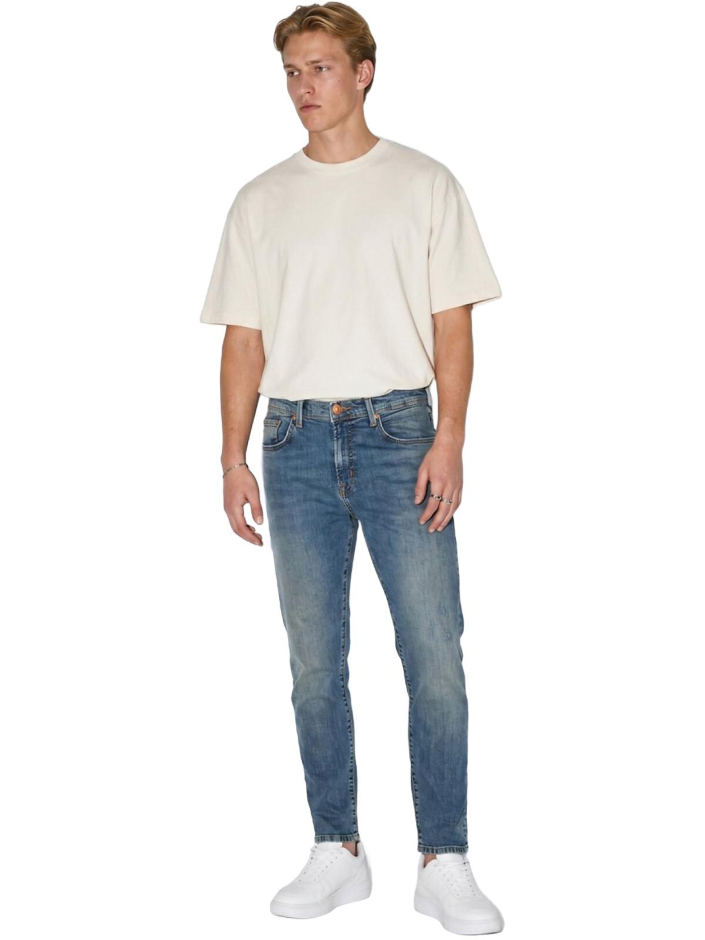 LTB Jeans - Skinny Vaquero 'LTB Jeans Dıego X Y Skinny Leg Mid Waist Jeanshose' en azul: frente