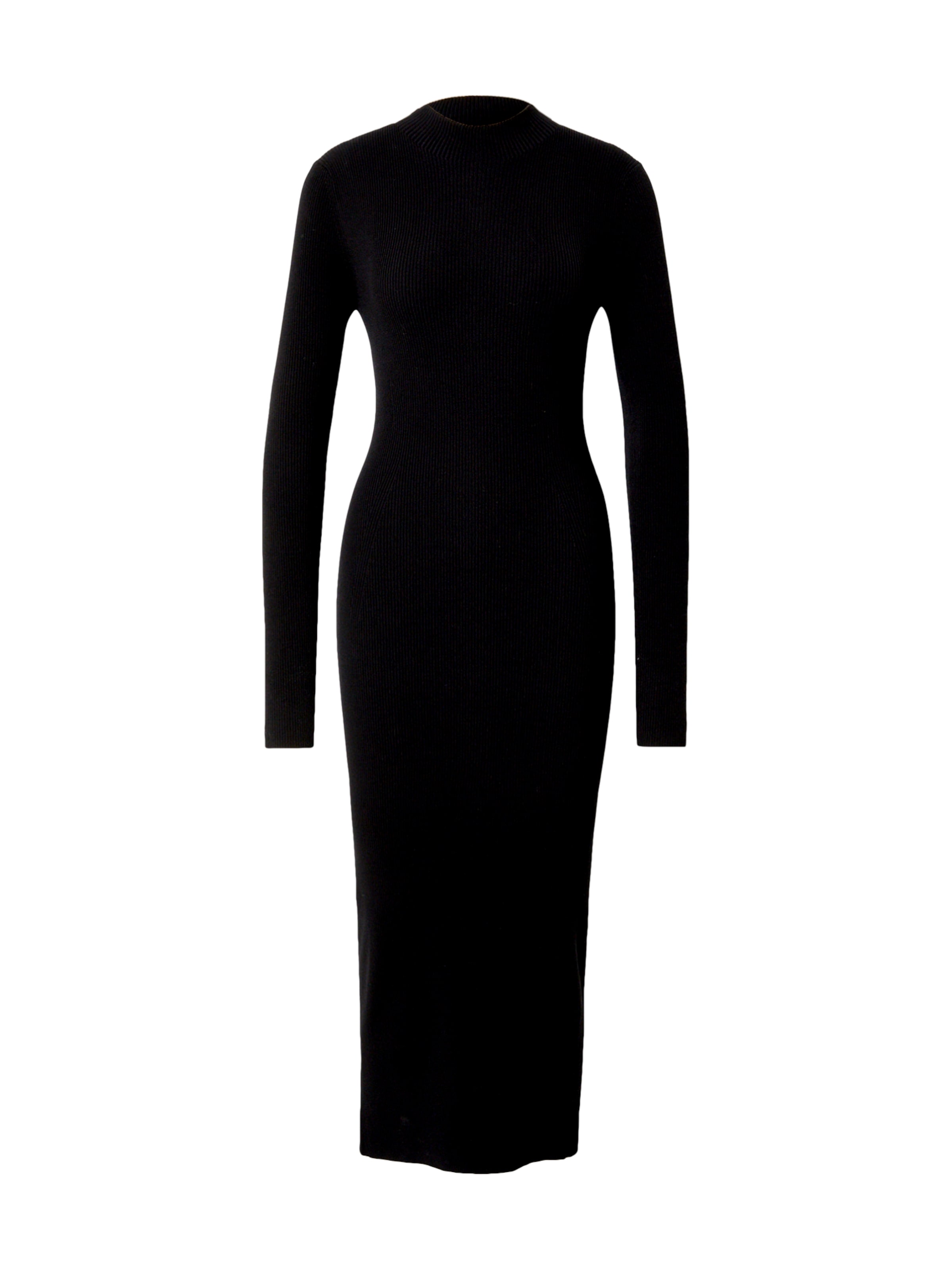 Rochie tricotat 'AMARILIA_2' de la DRYKORN pe negru: față