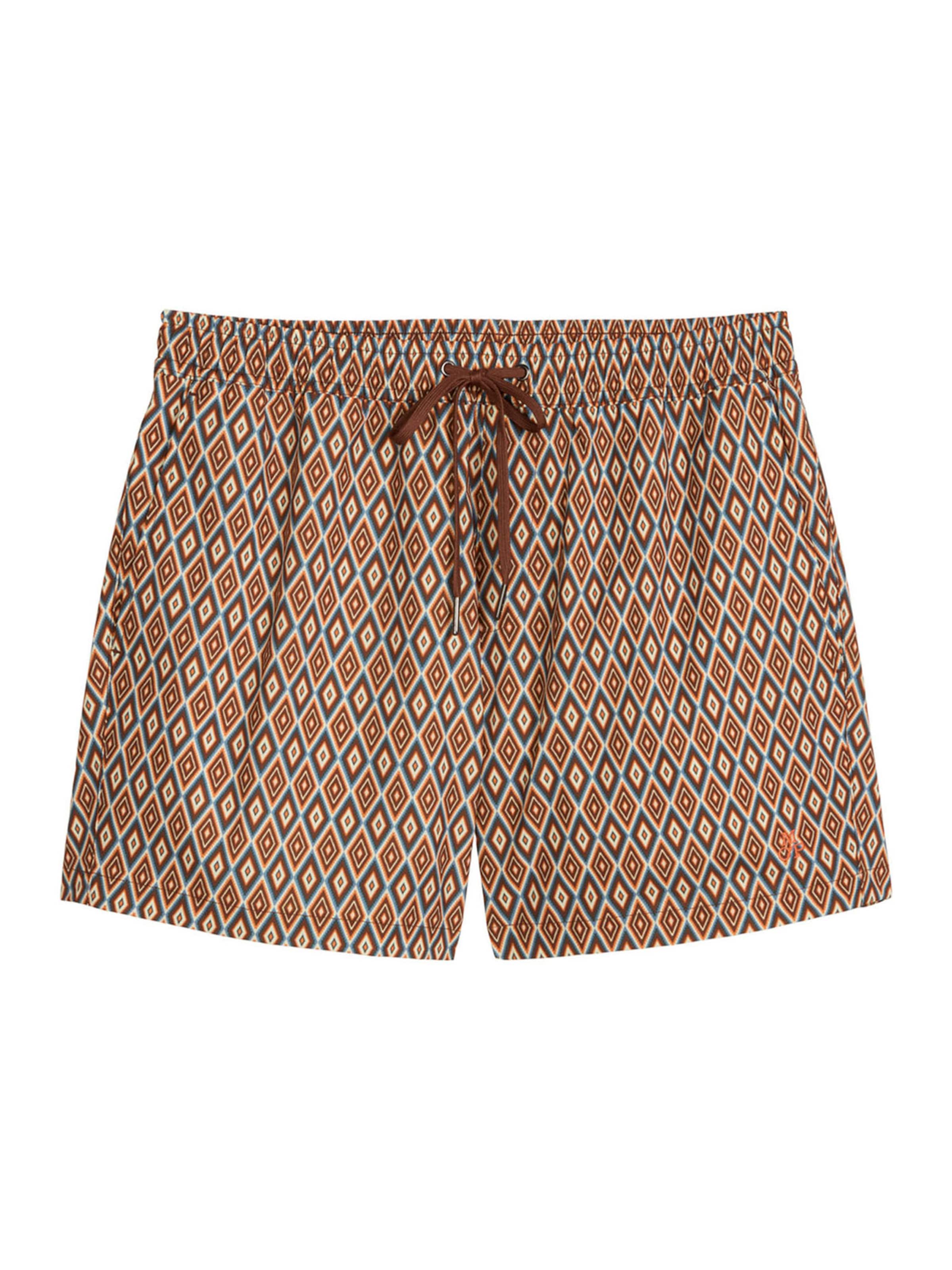 Marc O'Polo Zwemshorts ' Woven ' in Beige: voorkant