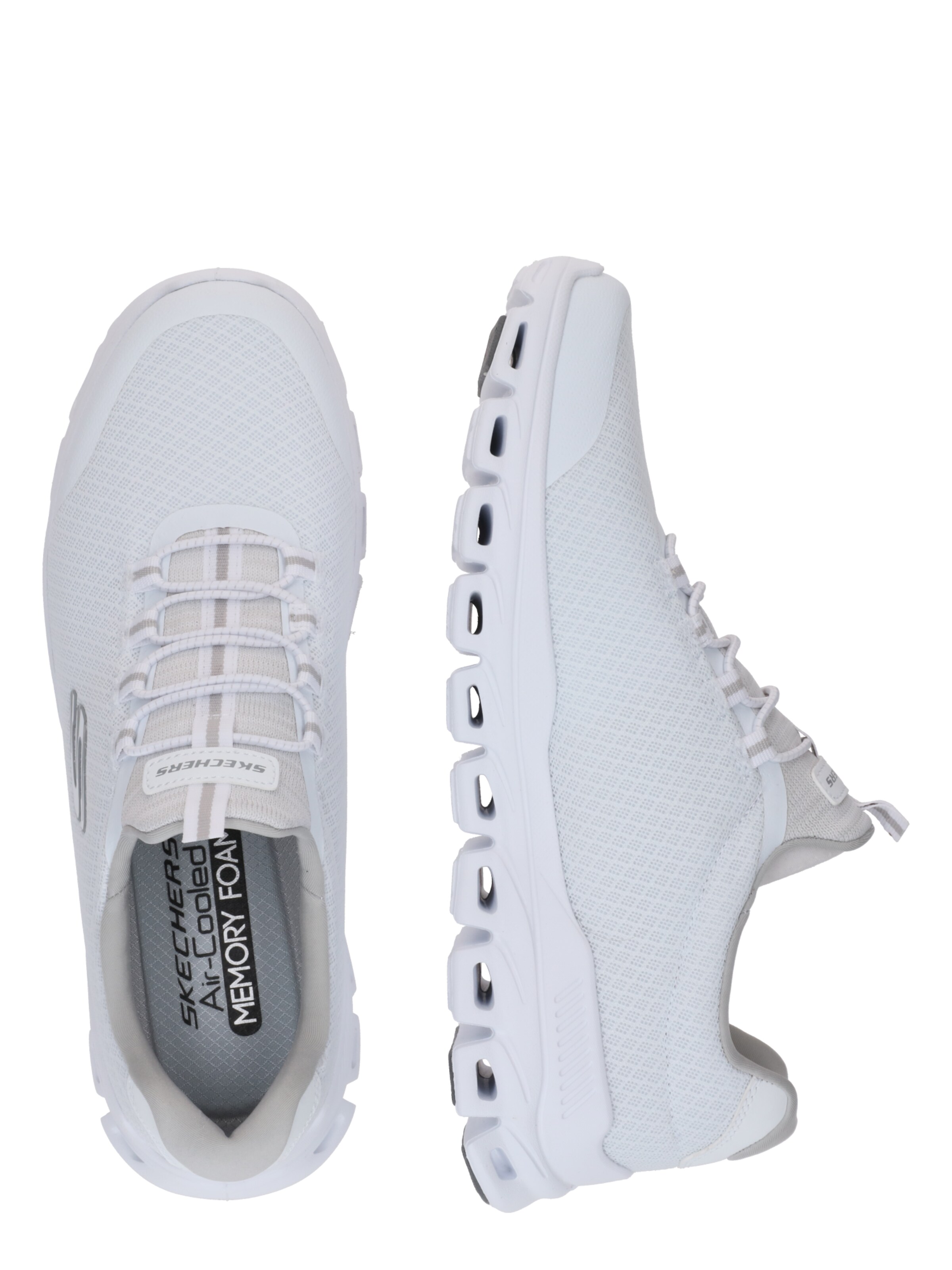 SKECHERS Natikač 'Glide-Step' | bela barva