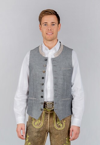 STOCKERPOINT Traditional Vest 'Domenico' in Grey: front