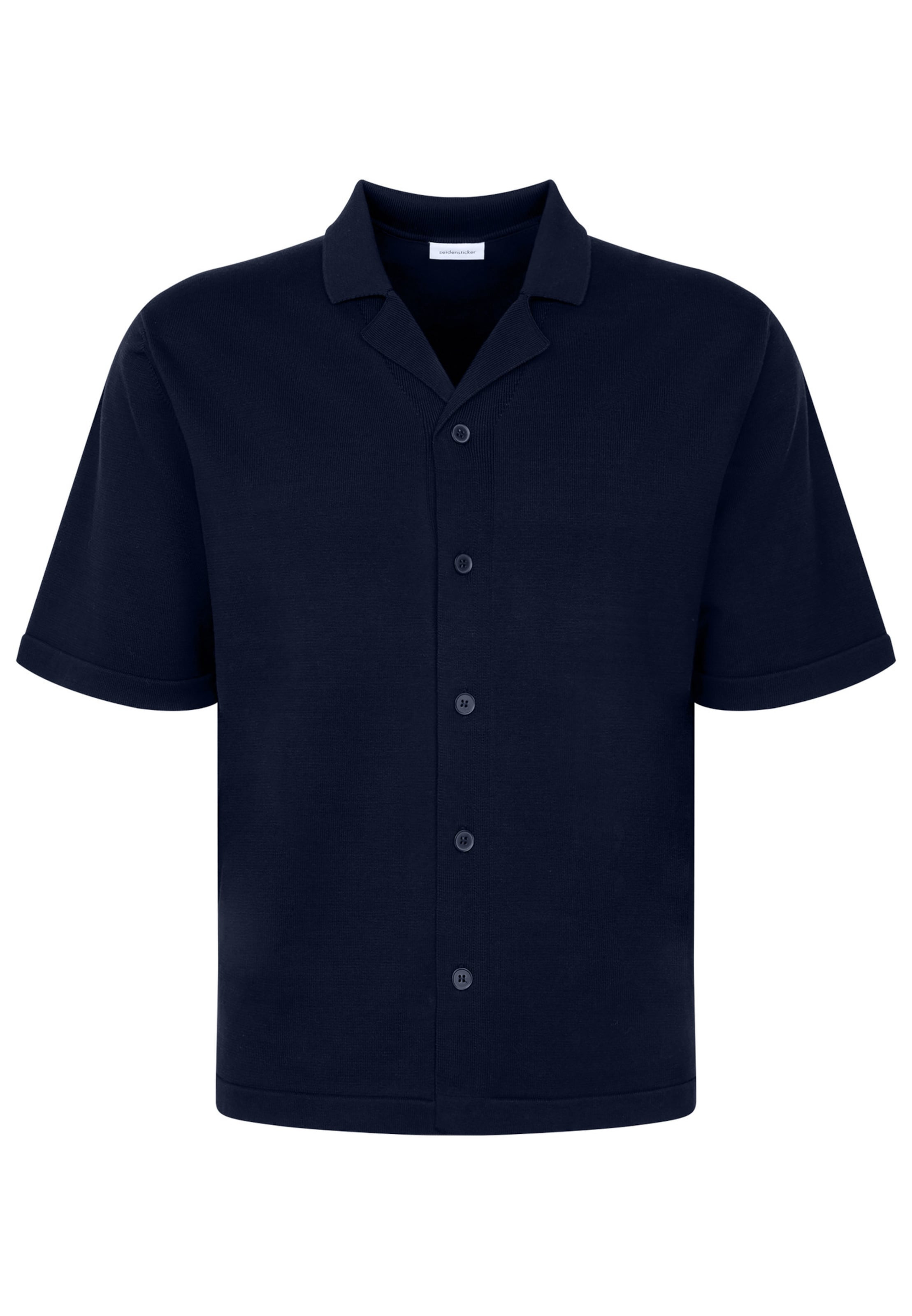 Coupe regular Chemise SEIDENSTICKER en bleu : devant