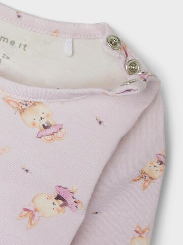 Barboteuse / body 'LISA' NAME IT en rose