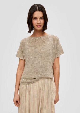 s.Oliver BLACK LABEL Pullover in Beige: predná strana