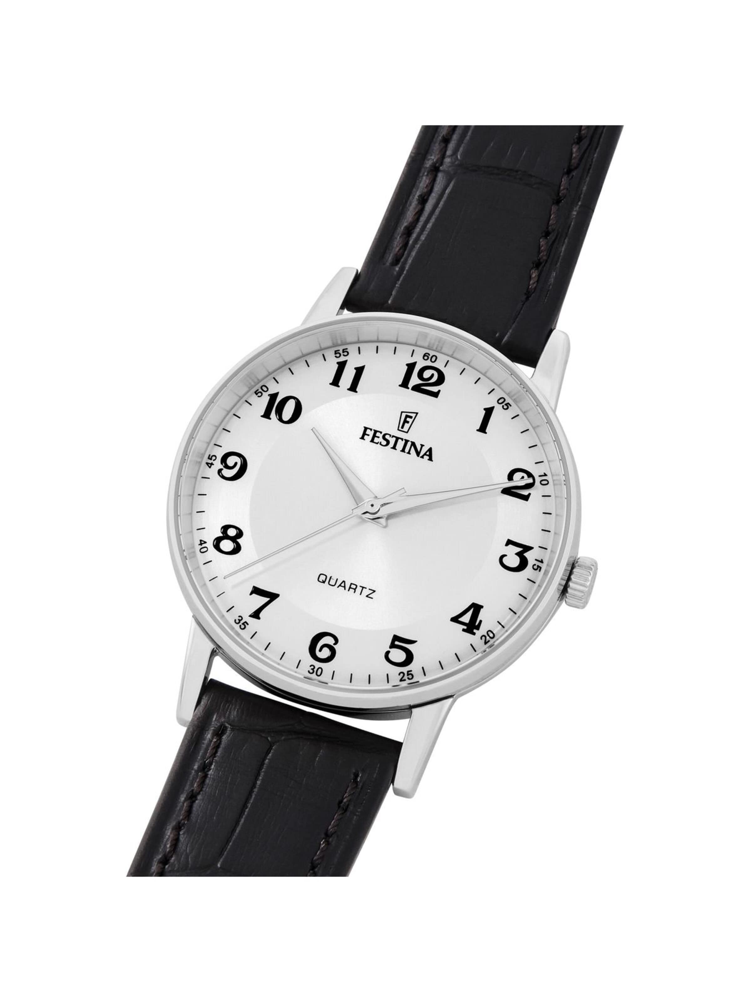 Montre à affichage analogique FESTINA en blanc