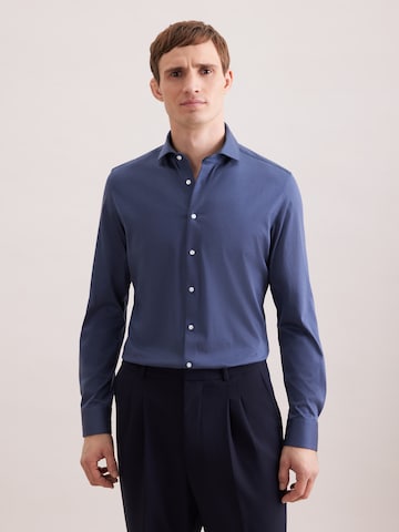 SEIDENSTICKER Regular fit Business shirt in Blue