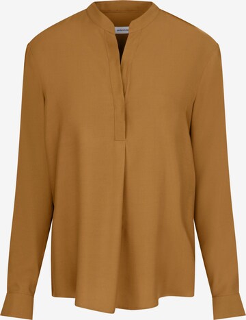 SEIDENSTICKER Blouse 'The Connecting Neutrals' in Beige: front