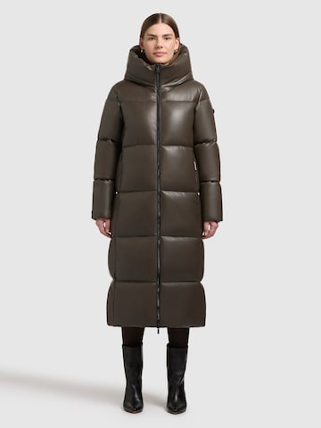 khujo Winter coat 'Destiny' in Brown