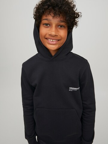 Jack & Jones Junior Sweatshirt 'Clean' in Zwart