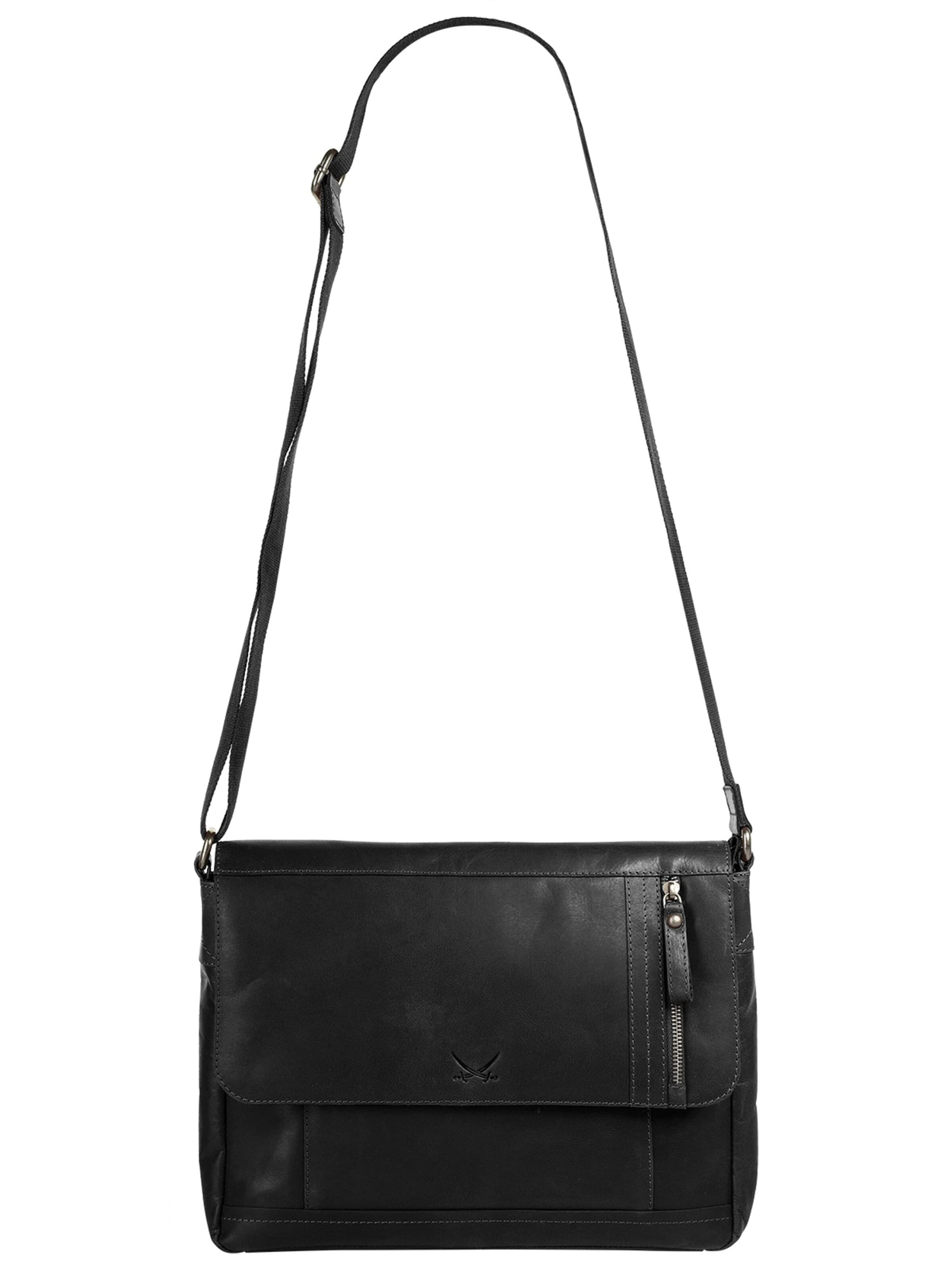 SANSIBAR Messenger in Black: front