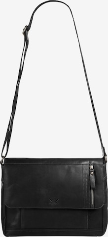 SANSIBAR Messenger in Black: front