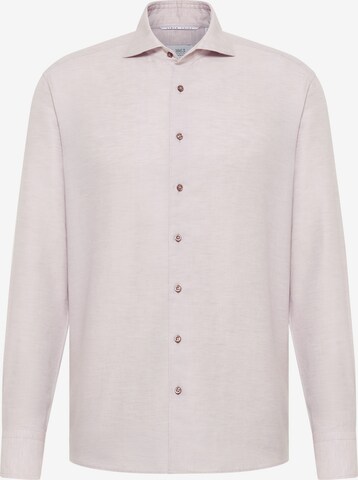 ETERNA Button Up Shirt in Beige: front