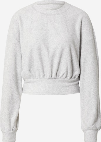 Gilly Hicks Sweatshirt 'SHRUNKEN' in Grijs: voorkant