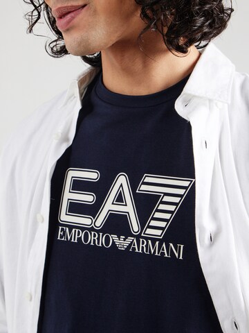 EA7 Emporio Armani Shirt in Blauw