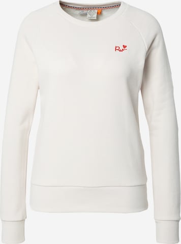 Ragwear Sweatshirt 'JOHANKA' in Beige: front