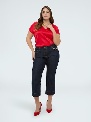 Fiorella Rubino - Camiseta en rojo