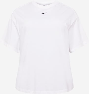 Nike Sportswear - Camiseta funcional en blanco: frente