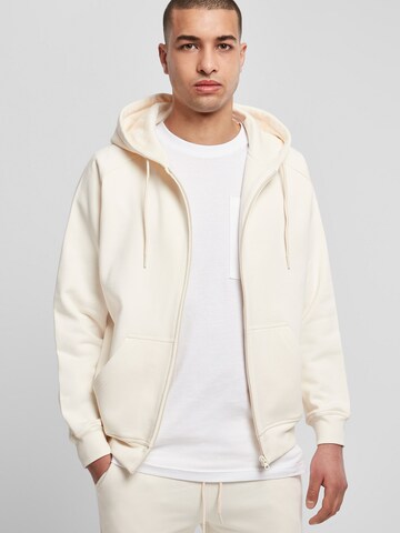 Veste de survêtement Urban Classics en beige : devant