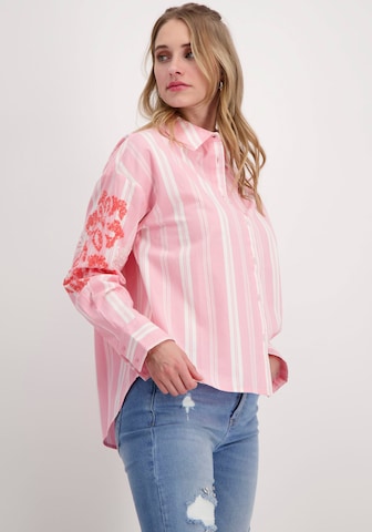 Camicia da donna di monari in rosa
