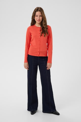 SAINT TROPEZ Knit cardigan 'MilaSZ' in Orange