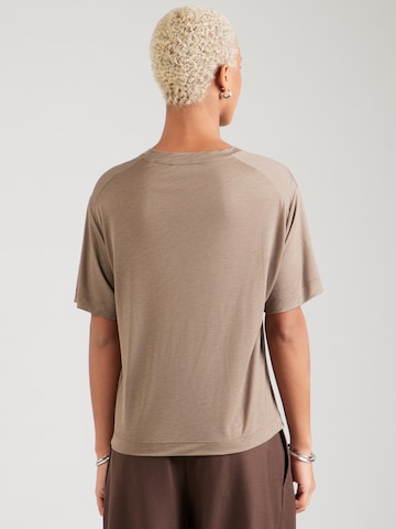 Marc O'Polo - Camisa em castanho: atrás