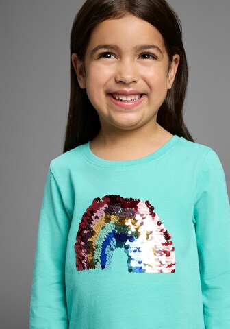 ARIZONA Shirt 'Regenbogen' in Green