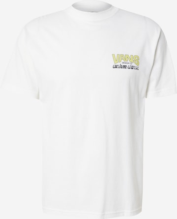 T-Shirt VANS en blanc : devant