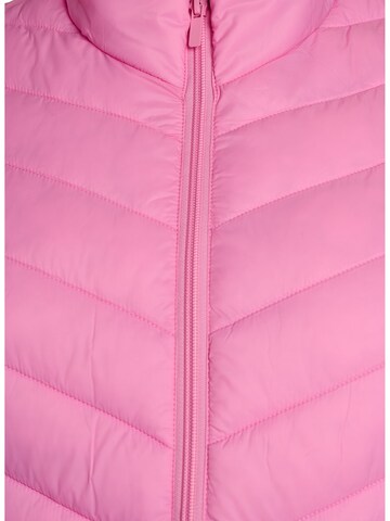 Zizzi Зимняя куртка 'CASALLY' в Ярко-розовый