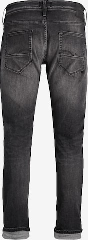 Coupe slim Jean 'Glenn' JACK & JONES en noir