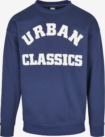 Felpa di Urban Classics in blu: frontale