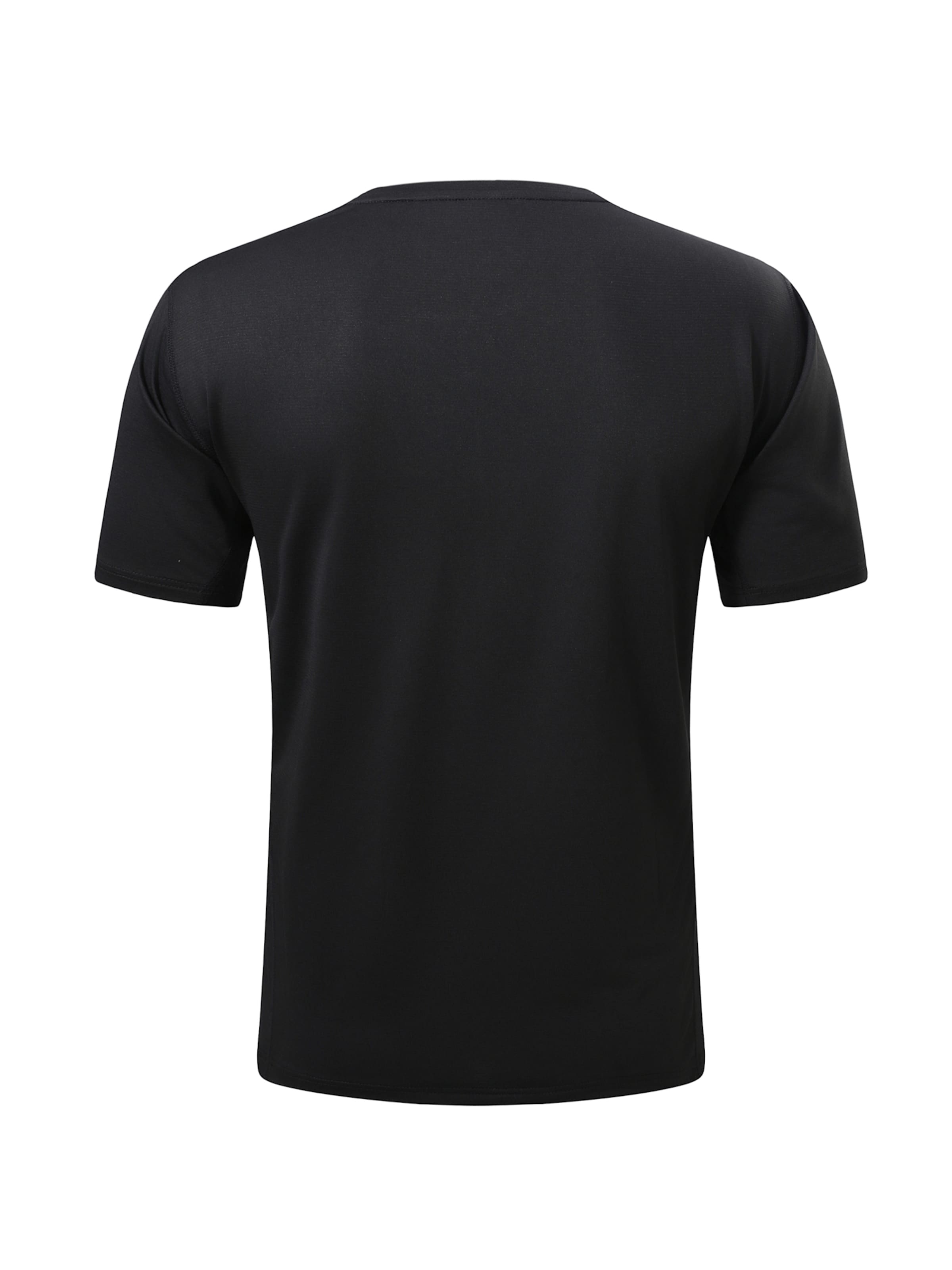 YOUTHUP Performance Shirt 'Feuchttrans' in Black