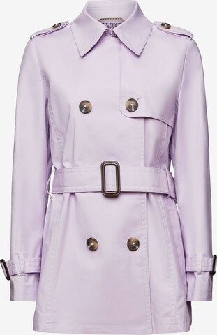 ESPRIT Between-Seasons Coat in Purple: front