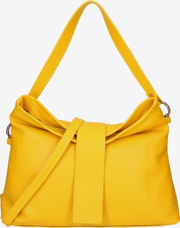 Viola Castellani Shoulder Bag in Yellow: front