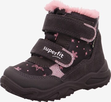 SUPERFIT - Botas de nieve 'Glacier' en marrón: frente