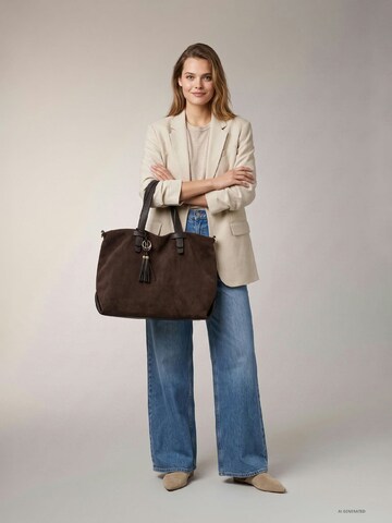 Tamaris Shopper 'Mareike' in Brown: front