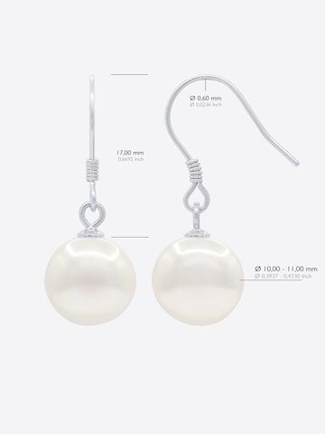 Ateliers Saint Germain Oorbellen 'Odeon' in Wit