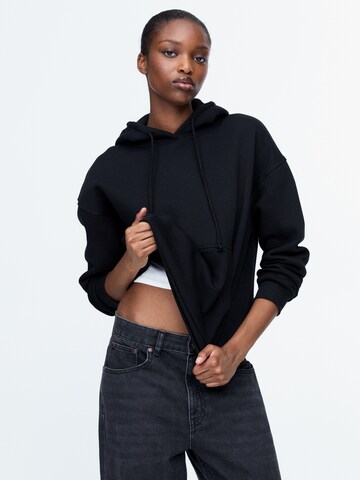 Sweat-shirt Pull&Bear en noir